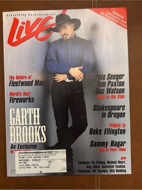 Garth Brooks on Entertainment Everything Magazine